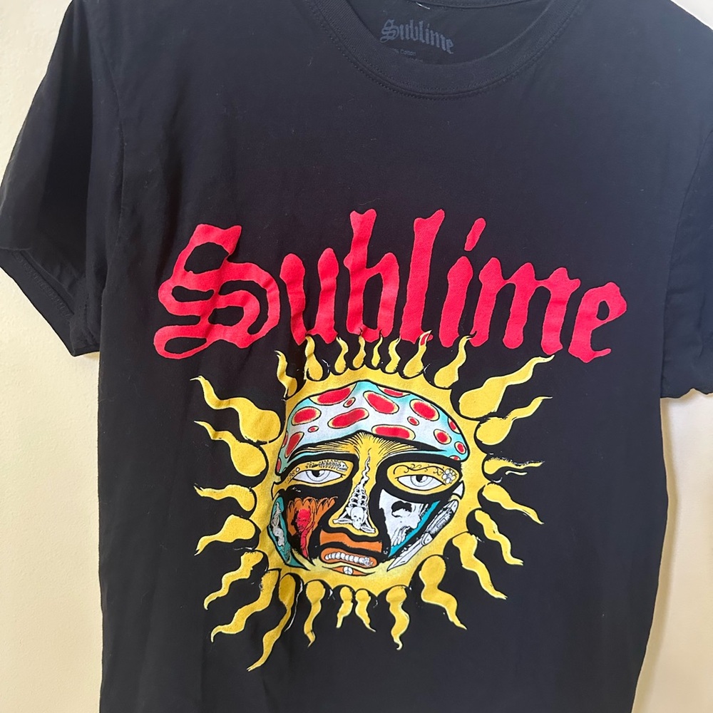 Sublime Black T-Shirt size